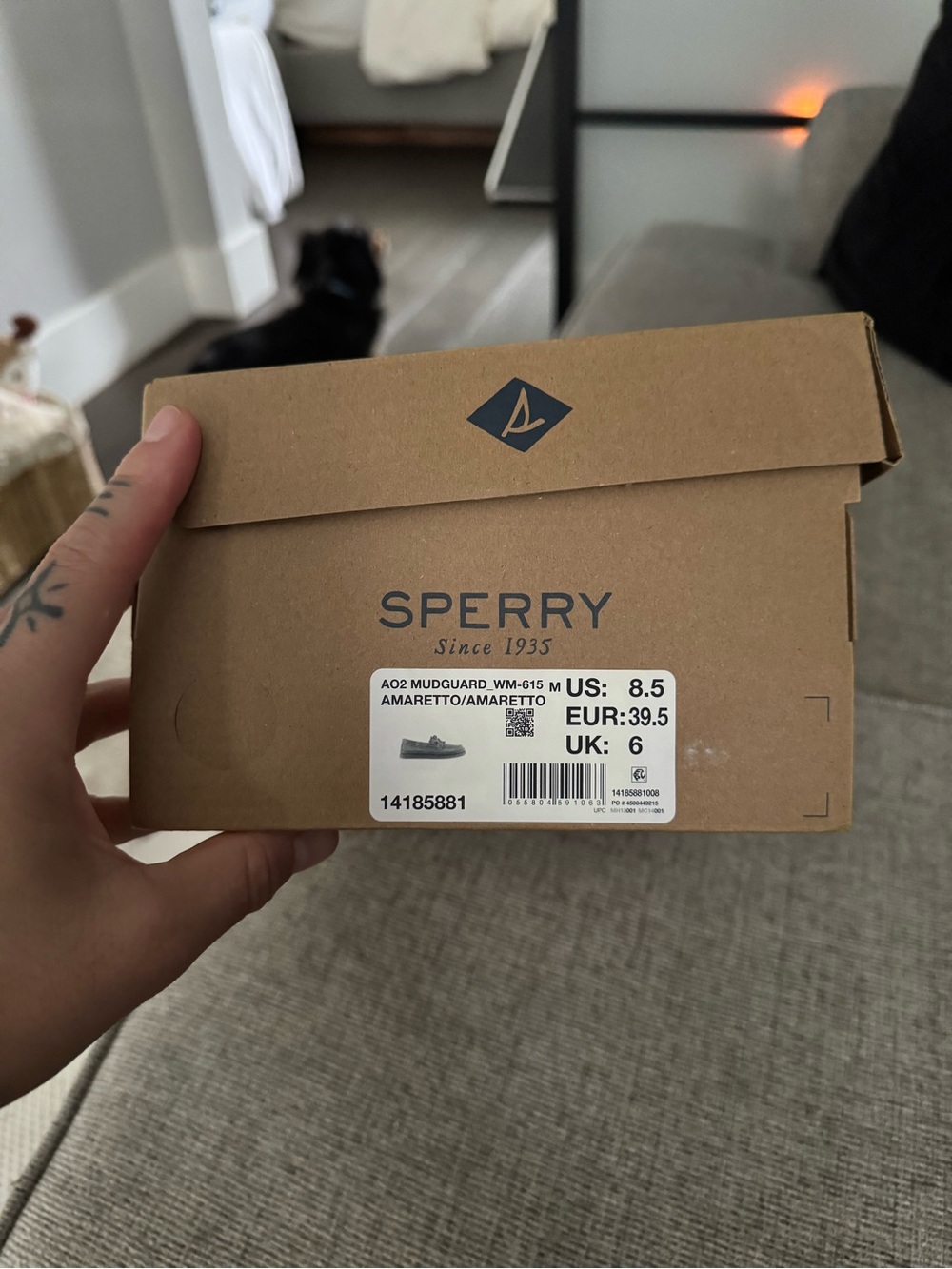 Sperry Women's Moccasin in Brown Suede - Picture 4 of 4